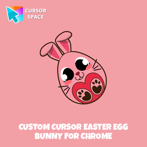 Custom Cursor Easter Egg Bunny For Chrome